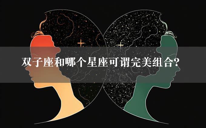 双子座和哪个星座可谓完美组合？