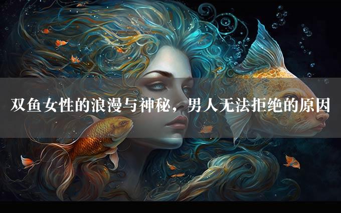 双鱼女性的浪漫与神秘，男人无法拒绝的原因