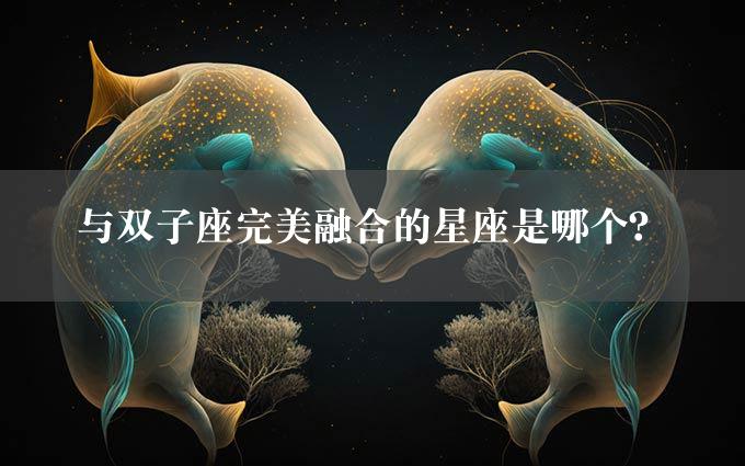 与双子座完美融合的星座是哪个？