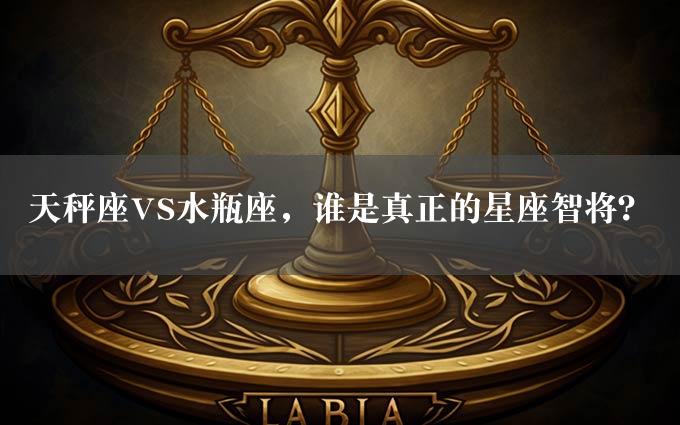 天秤座VS水瓶座，谁是真正的星座智将？