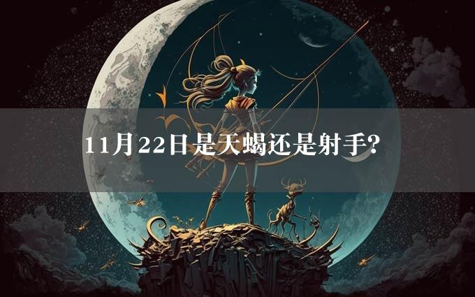 11月22日是天蝎还是射手？