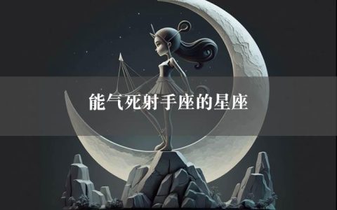 能气死射手座的星座