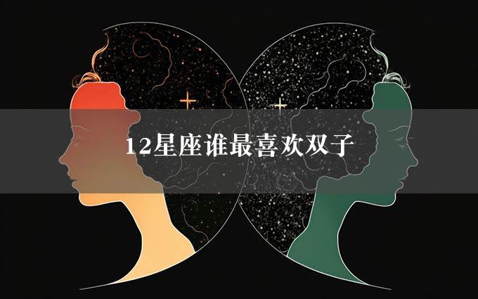 12星座谁最喜欢双子