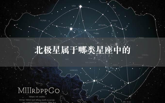 北极星属于哪类星座中的