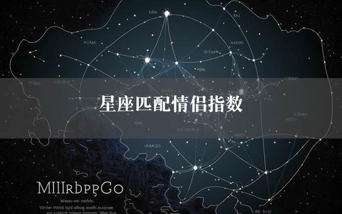 星座匹配情侣指数