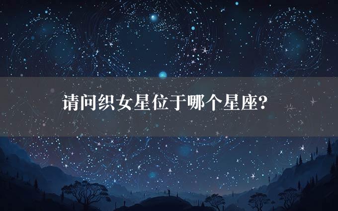 请问织女星位于哪个星座？