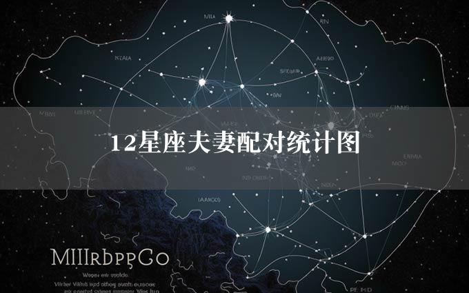 12星座夫妻配对统计图