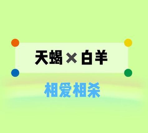 白羊座和天蝎座配对结果分析：友情、恋情与职场表现