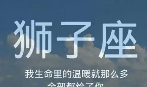 狮子座个性特点和职场表现解析